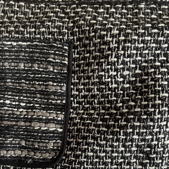 LOFT Black and Gray Textured Pencil Skirt - Picture 2 of 5